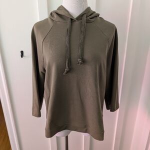 Pact Three Quarter Sleeve Hoodie